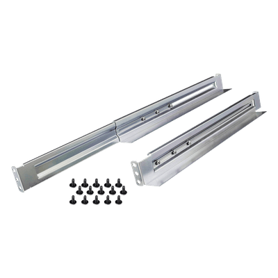 Kit de Rieles para Rack 4 Postes / Ajustable 469.9-736.6 mm (18.5-29 pulgadas) / Capacidad 104.78 kg / 1-3 UR