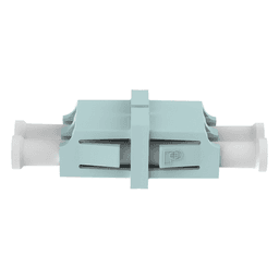 Módulo Acoplador / LC Duplex / Fibra Multimodo / Color Aqua / Pérdida 0.1 dB / Cerámica Zirconia