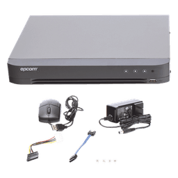 DVR TurboHD / 4 Canales + 2 IP / 5 Megapixel Lite / AcuSense / Audio por Coaxitron / 1 Bahía HDD 10 TB / Salida Full HD