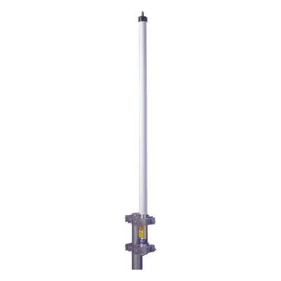 Antena Base UHF / 450-470 MHz / Fibra de Vidrio / 10 dB Ganancia / 3.05 m (10 ft) / Clima Extremo