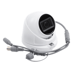 Cámara Turret TURBOHD / 2 Megapixel 1080p / Gran Angular 106.4° / IR EXIR 30 m (98.4 ft) / Audio por Coaxitron / IP66 / 4 Tecnologías