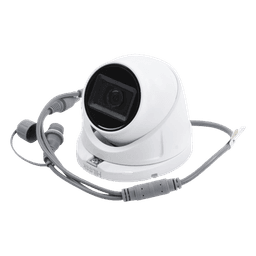 Cámara Turret TURBOHD / 2 Megapixel 1080p / Gran Angular 106.4° / IR EXIR 30 m (98.4 ft) / Audio por Coaxitron / IP66 / 4 Tecnologías