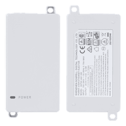 Inyector PoE Pasivo Gigabit / 24V CC / 0.5A / 100-240V Entrada / Montaje en Pared