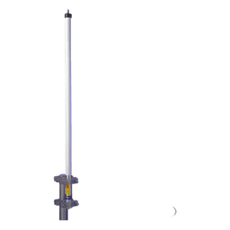 Antena base VHF / 160-170 MHz / Fibra de vidrio / 6 dB / Climas extremos