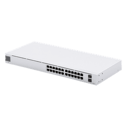 Switch Capa 2 / 24 Puertos Gigabit / 2 SFP 1G / Sin Ventiladores / Pantalla Informativa / 17.42 x 7.87 x 1.72'