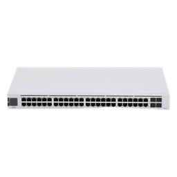 Switch PoE / 48 Puertos Gigabit / 32 Puertos PoE+ / 4 SFP 1G / 195W / 104 Gbps / 1U Rack / 1.43 x 11.22 x 17.41 pulgadas