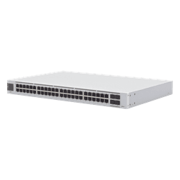 Switch Capa 3 / 48 Puertos Gigabit RJ-45 / 4 Puertos SFP+ 10G / 17.42 x 11.24 x 1.72' / Pantalla Informativa