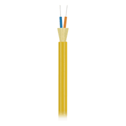 Cable de Fibra Óptica Monomodo / 2 Hilos OS2 9/125 / G.657.A1 / Tight Buffer 900 µm / Riser OFNR/FT4 / 4.75 mm / Precio Por Metro