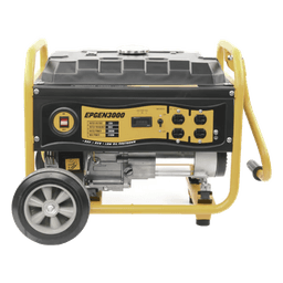 Generador a Gasolina / 3 kW / 7 HP / 110 Vca / Arranque Manual / Tanque 15 L / 10 h Autonomía
