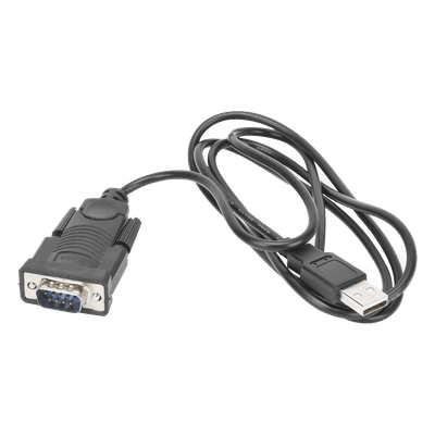 Convertidor USB a RS232 / DB9 Macho / 230 Kbps / Cable 1.5 m (4.9 ft) / Plug and Play / Windows 7 a 11