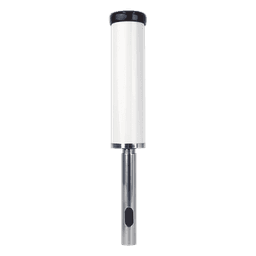 Antena Marina Omnidireccional / 698 MHz a 2.7 GHz / 50 Ohm / 4 dBi / Cable RG58 6.09 m (20 ft) / IP Resistente a Intemperie / Montaje Marino 1' x 14