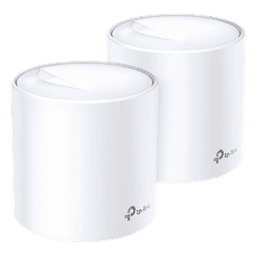 Sistema Mesh Wi-Fi 6 / AX1800 Mbps / 4 Flujos Simultáneos / 2 Puertos Gigabit WAN/LAN Auto-Detección / 2 Antenas Internas / Administración App Móvil