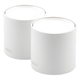 Sistema Mesh Wi-Fi 6 / AX1800 Mbps / 4 Flujos Simultáneos / 2 Puertos Gigabit WAN/LAN Auto-Detección / 2 Antenas Internas / Administración App Móvil