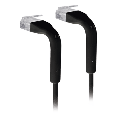 Cable Ethernet Patch / Cat6 / 1 m (3.28 ft) / RJ45 Flexible / Diámetro Ultrafino / Color Negro