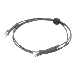 Cable Ethernet Patch / Cat6 / 1 m (3.28 ft) / RJ45 Flexible / Diámetro Ultrafino / Color Negro