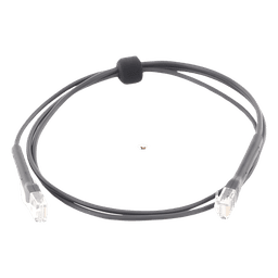 Cable Ethernet Patch / Cat6 / 1 m (3.28 ft) / RJ45 Flexible / Diámetro Ultrafino / Color Negro