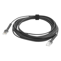 Cable Ethernet Cat6 / 5 m (16.40 pies) / 10 Gbps / RJ45 / Ultra delgado / Negro