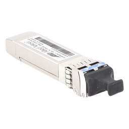 Transceptor SFP+ / 10G-LR / Monomodo LC / 10 km (6.2 mi) / 1310 nm / DDM / -40 a 85 °C (-40 a 185 °F)