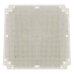 Placa Interna de Gabinete / Plástico ABS / 251 x 251 mm / IP65 / Compatible PST-3030-18E y PST-3030-18ET