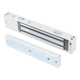 Chapa Magnética Electromagnética / 280 kg (617.3 lbs) / LED Ultra-Brillante / Sensor de Estado / 12/24 VCC / Aluminio Anodizado