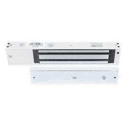 Chapa Magnética Electromagnética / 280 kg (617.3 lbs) / LED Ultra-Brillante / Sensor de Estado / 12/24 VCC / Aluminio Anodizado