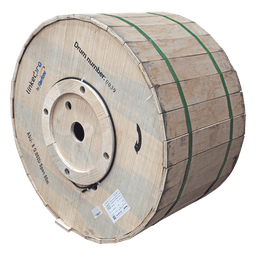 Cable Fibra Óptica Aérea Mini ADSS / 8 Hilos Monomodo G.652D / Span 80 m (262.5 ft) / Cubierta MDPE / -20°C a +65°C