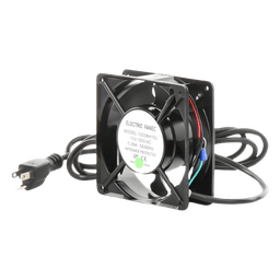 Ventilador de Gabinete / 110 VCA / 12 x 12 cm / 38 CFM / 1.6 m Cable NEMA 5-15 / 20,000 Horas