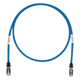 Patch Cord Cat6A / Blindado S/FTP / CM/LS0H / 0.91 m (3 ft) / 26 AWG / 500 MHz / PoE 2500 ciclos