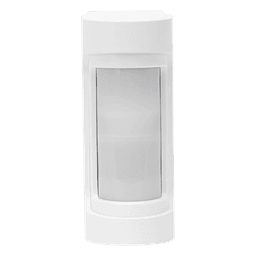 Detector de Movimiento PIR Dual Inalámbrico / Exterior / Detección 12 m (39.4 ft) / Ángulo 90° / IP55 / Batería Litio 4 Años
