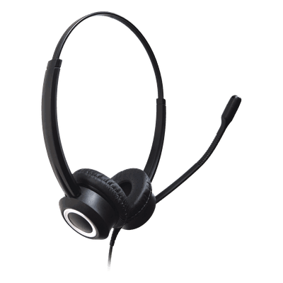 Audífonos USB Profesionales / Audio HD / Micrófono con Cancelación de Ruido / Diadema Ajustable / Controles Integrados / Compatibilidad Universal