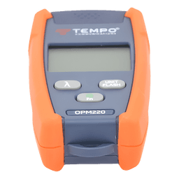 Medidor de Potencia Óptica / Rango -50 a +26 dBm / VFL 650 nm hasta 4 km / 6 Longitudes de Onda / Detección de Tono 270 Hz-2 kHz / Entrada Universal 2.5 mm