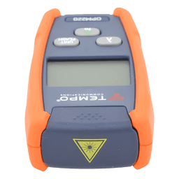 Medidor de Potencia Óptica / Rango -50 a +26 dBm / VFL 650 nm hasta 4 km / 6 Longitudes de Onda / Detección de Tono 270 Hz-2 kHz / Entrada Universal 2.5 mm