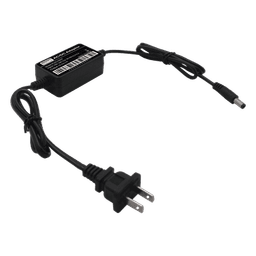 Adaptador de Pared / 12 VCC 1 A / Entrada Universal 100-240 VCA / Cable 0.5 m Doble Extremo / NEMA 1-15 / Operación 0°C a 40°C
