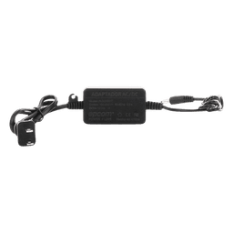 Adaptador de Pared / 12 VCC 1 A / Entrada Universal 100-240 VCA / Cable 0.5 m Doble Extremo / NEMA 1-15 / Operación 0°C a 40°C