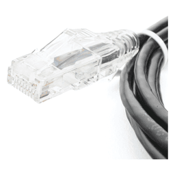 Cable de Parcheo Slim UTP / Cat6 / 1.5 m (4.92 ft) / 28 AWG / Negro
