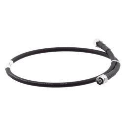 Jumper Coaxial / Ultra Flexible / Baja Pérdida hasta 7 GHz / N-Macho a N-Macho / 1 m / Interior y Exterior