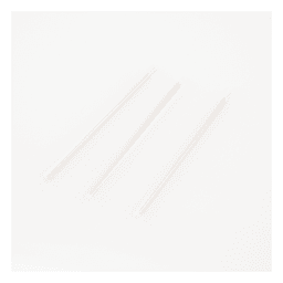 Bote con 100 Mangas para Fusión de Fibra Óptica / 60 mm (2.36 in) / Tubo Termocontráctil Transparente / Refuerzo de Acero Inoxidable 55 mm