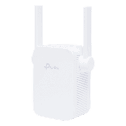 Extensor de Cobertura WiFi / Doble Banda 2.4 y 5 GHz / 750 Mbps / 2 Antenas Externas / Puerto Ethernet 10/100 Mbps / 2.56 x 2.56 x 2.56 pies