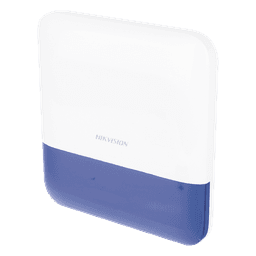Sirena Inalámbrica con Estrobo / Exterior IP65 / 110 dB / Batería 3 Años / AES-128 / 433 MHz