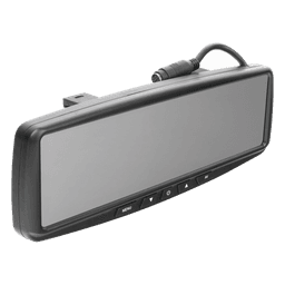 Monitor Retrovisor con Cámara de Reversa / Pantalla LCD 4.3'' / Ángulo 170° / IP69K / Sistema 2 Cámaras