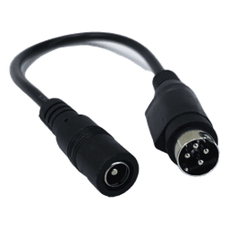 Adaptador DC / Jack Hembra 5.5x2.1mm a Minidin 4 Pines Macho / 168mm / DVR y NVR