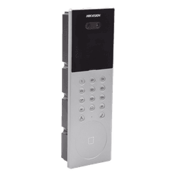 Videoportero IP Multiapartamento / 1080p HD / Reconocimiento Facial IA / Pantalla 4.3' / 5,000 Rostros / 25,000 Tarjetas / IP65 / 500 Departamentos / 9 Frentes de Calle