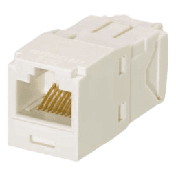 Módulo Jack RJ45 / Categoría 6 / Terminación TG sin herramienta / 22-26 AWG / -10°C a 65°C / Blanco Ártico