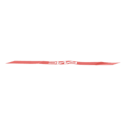 Banda Reflectante / PVC Reflectante Rojo / 150 mm Ancho / 3 mm Espesor / Alta Reflectividad / Compatible B680H