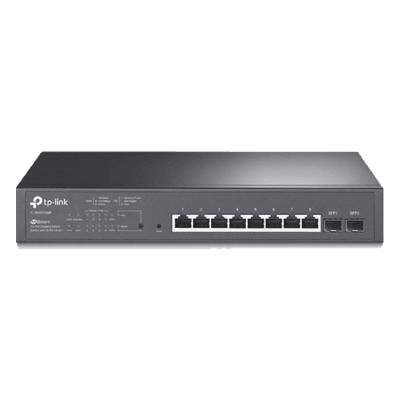 Switch PoE Administrable / 8 Puertos Gigabit PoE+ / 2 Puertos SFP / 150W / SDN / Montaje en Rack