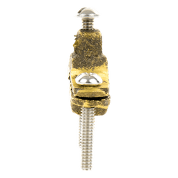 Conector Tubo a Cable / Bronce 100% / Tubo hasta 1 1/4 in (31.75 mm) / Cable 4 AWG / Aterrizaje Torres TZ / Sin Soldadura