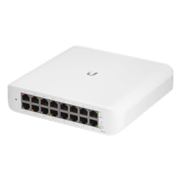 Switch administrable PoE / 16 puertos Gigabit / 8 puertos 802.3af/at / 45 W / 16 Gbps throughput / 7.5 x 7.3 x 1.7 pulgadas