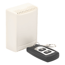 Receptor de 2 Canales / 40 Transmisores / 433.92 MHz / 12VDC / Alcance 30 m (98 pies)