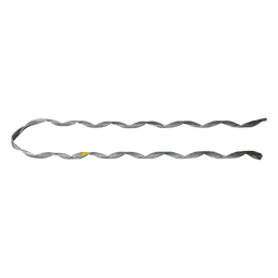 Remate Preformado para Fibra Óptica / Acero Galvanizado / Mini-ADSS 6-7 mm / Tensión 1300 N / 20 Años Vida Útil / Pierna Dispareja