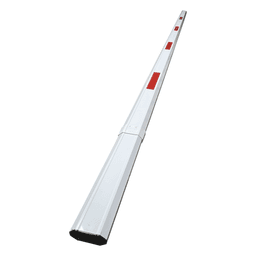 Brazo Telescópico para Barrera / Aluminio / Ajustable hasta 6 m (19.7 ft) / Bandas Rojas de Alta Visibilidad / Compatible con XBS-6M-R y XBS-6M-L
